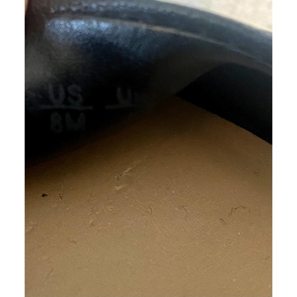 Franco Sarto Emma Dorsey Black Open Toe Heels Woman’s Size 8M - Picture 4 of 4